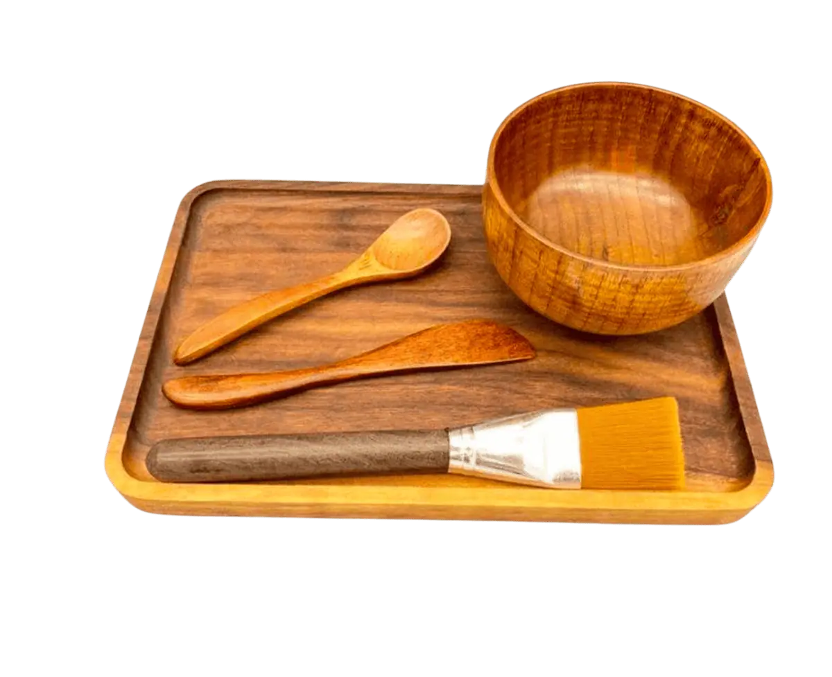 Wooden Mask Mixing Sets 3pcs - Image 1